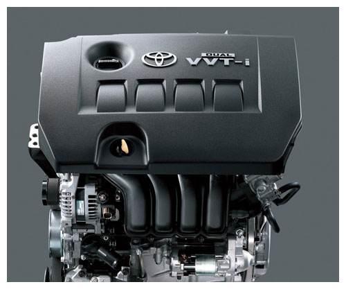 丰田依然坚持自己家的自然吸气发动机,可以看出自己产品的自信和实力